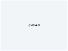 Tablet Screenshot of novem.pl
